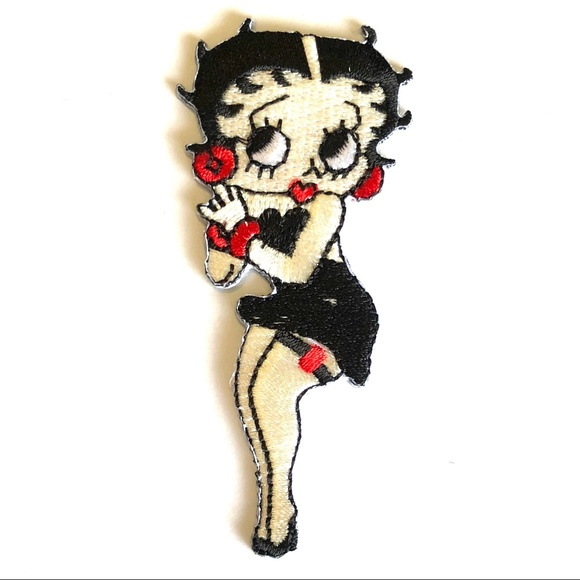 Accessories - Betty Boop Patch iron on retro vintage flapper DIY